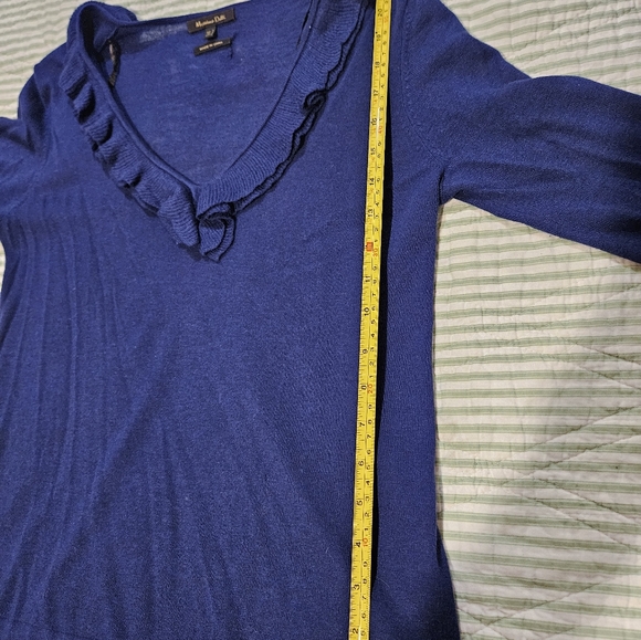 Wool Blend Ruffled Sweater - Picture 6 of 7